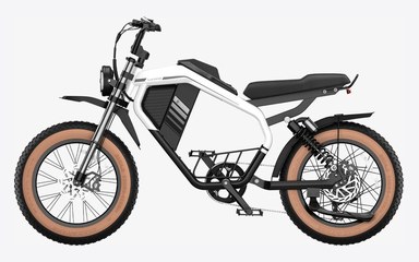 E-Bike X5 Max en blanco